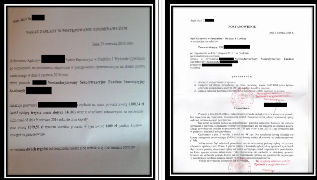 umorzenie długu
