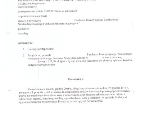 umorzenie