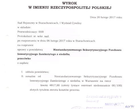 wyrok