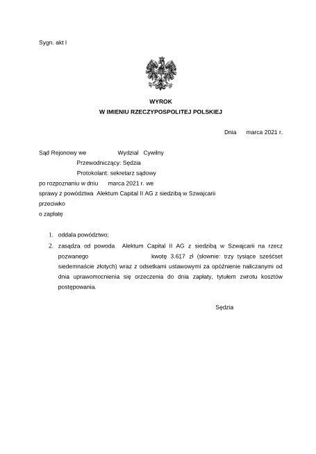 pozew-z-Alektum-Capital-wyrok-supergrosz-pozyczka-umowa